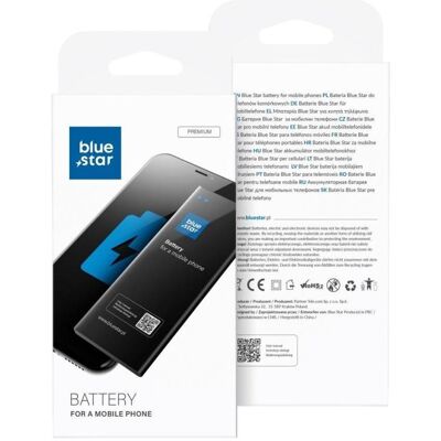 NoName Akku Blue Star BLUE STAR PREMIUM Akku für NOKIA N95 / N93i / E65 1100 mAh, Smartphone Akku NoName Akku Blue Star BLUE STAR PREMIUM Akku für NOKIA N95 / N93i / E65 1100 mAh, Smartphone Akku