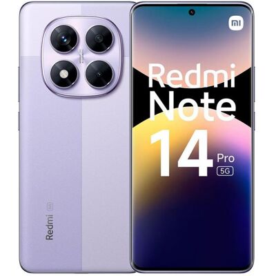 Xiaomi Redmi Note 14 Pro 5G (Dual Sim - 6.67", 256 GB, 8 GB RAM) Violett (256 GB, Violett, 6.67", Dual SIM, 5G), Smartphone, Violett Xiaomi Redmi Note 14 Pro 5G (Dual Sim - 6.67", 256 GB, 8 GB RAM) Violett (256 GB, Violett, 6.67", Dual SIM, 5G), Smartphone, Violett