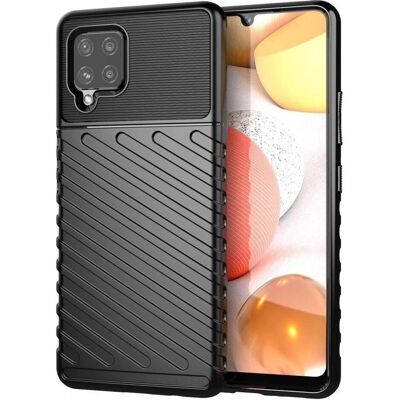 Screenguard Samsung Galaxy A42 5G SpaceCase Impact-Resistant Hülle (Samsung Galaxy A42 5G), Smartphone Hülle, Schwarz Screenguard Samsung Galaxy A42 5G SpaceCase Impact-Resistant Hülle (Samsung Galaxy A42 5G), Smartphone Hülle, Schwarz