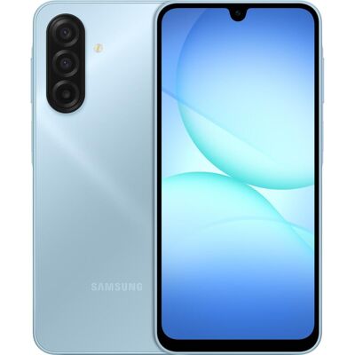 Samsung Galaxy A17 4G (128 GB, Light Blue, 6.70", Dual SIM, 4G), Smartphone, Blau Samsung Galaxy A17 4G (128 GB, Light Blue, 6.70", Dual SIM, 4G), Smartphone, Blau
