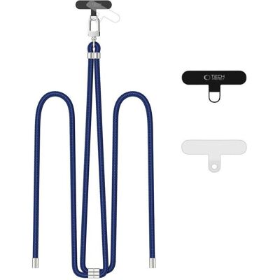 Tech-Protect C7S Rope Crossbody Leash - Navy Blue, Handykette, Blau Tech-Protect C7S Rope Crossbody Leash - Navy Blue, Handykette, Blau