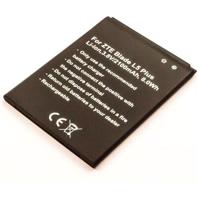 ZTE Blade L5 Plus Dual SIM Smartphone Akku - Schwarz ZTE Blade L5 Plus Dual SIM Smartphone Akku - Schwarz