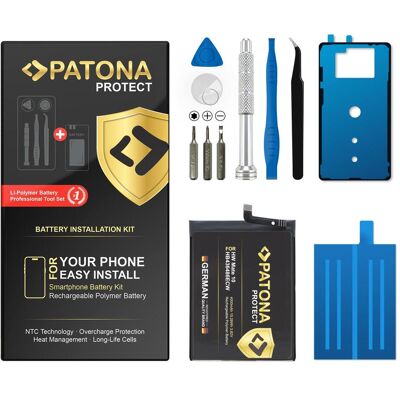 Patona PROTECT Akku für Huawei Mate 10 Mate 10 Pro P20 Pro HB436486ECW inkl. Einbau Kit, Smartphone Akku Patona PROTECT Akku für Huawei Mate 10 Mate 10 Pro P20 Pro HB436486ECW inkl. Einbau Kit, Smartphone Akku