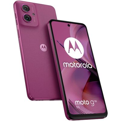 Motorola Moto G55 (256 GB, Twilight Purple, 6.49", SIM + eSIM, 5G), Smartphone, Violett Motorola Moto G55 (256 GB, Twilight Purple, 6.49", SIM + eSIM, 5G), Smartphone, Violett