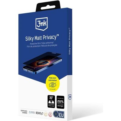 3MK Sony Xperia 10 V - Silky Matt Privacy (Sony Xperia 10 V), Mobilgerät Ersatzteile, Schwarz 3MK Sony Xperia 10 V - Silky Matt Privacy (Sony Xperia 10 V), Mobilgerät Ersatzteile, Schwarz
