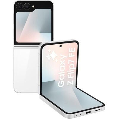 Samsung Galaxy Z Flip7 FE (128 GB, White, 6.70", SIM + eSIM, 5G), Smartphone, Weiss Samsung Galaxy Z Flip7 FE (128 GB, White, 6.70", SIM + eSIM, 5G), Smartphone, Weiss