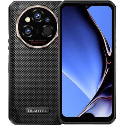 Oukitel WP55 Ultra Thermal 5G Phone, 512GB/12GB, black (512 GB, Black, 6.60", Dual SIM, 5G), Smartphone, Schwarz Oukitel WP55 Ultra Thermal 5G Phone, 512GB/12GB, black (512 GB, Black, 6.60", Dual SIM, 5G), Smartphone, Schwarz