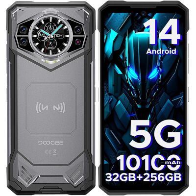 Doogee S200 (256 GB, gris, 6.72", 5G), Smartphone, Grau Doogee S200 (256 GB, gris, 6.72", 5G), Smartphone, Grau