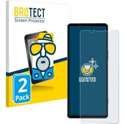 BROTECT Entspiegelungs-Schutzfolie Displayschutz Matt (Sony Xperia 1 IV), Smartphone Schutzfolie, Grau BROTECT Entspiegelungs-Schutzfolie Displayschutz Matt (Sony Xperia 1 IV), Smartphone Schutzfolie, Grau