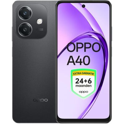 Oppo A40 (128 GB, Sparkle Black, 6.50"), Smartphone, Schwarz Oppo A40 (128 GB, Sparkle Black, 6.50"), Smartphone, Schwarz