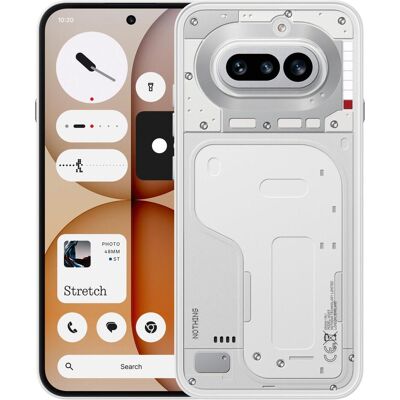 Nothing Phone (4a) (128 GB, White, 6.78", Dual SIM, 5G), Smartphone, Weiss Nothing Phone (4a) (128 GB, White, 6.78", Dual SIM, 5G), Smartphone, Weiss