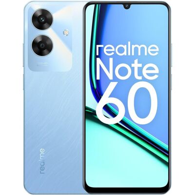 realme Note 60 (128 GB, Voyage Blue, 6.74", Dual SIM, 4G), Smartphone, Blau realme Note 60 (128 GB, Voyage Blue, 6.74", Dual SIM, 4G), Smartphone, Blau