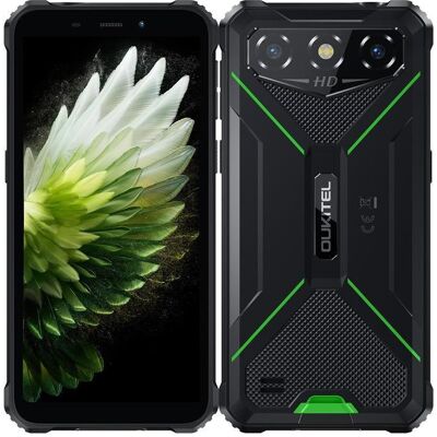 Oukitel Smartphone G3 6 4/128GB 6300mAh Grün (128 GB, Grün, Schwarz, 6", Dual SIM, 4G), Smartphone, Schwarz, Grün Oukitel Smartphone G3 6 4/128GB 6300mAh Grün (128 GB, Grün, Schwarz, 6", Dual SIM, 4G), Smartphone, Schwarz, Grün