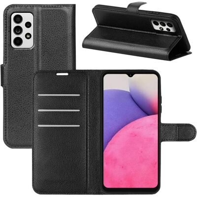 Screenguard Leather Guard (Samsung Galaxy A33 5G), Smartphone Hülle, Schwarz Screenguard Leather Guard (Samsung Galaxy A33 5G), Smartphone Hülle, Schwarz