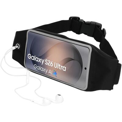 Mobiparts Comfort Fit Sport Belt Samsung Galaxy S26 Ultra Black, Smartphone Sportarmband, Schwarz Mobiparts Comfort Fit Sport Belt Samsung Galaxy S26 Ultra Black, Smartphone Sportarmband, Schwarz