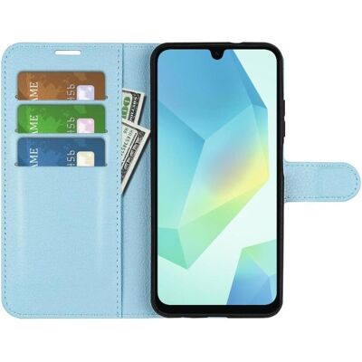 Screenguard Leather Guard (Samsung Galaxy A16 5G), Smartphone Hülle, Blau, Schwarz Screenguard Leather Guard (Samsung Galaxy A16 5G), Smartphone Hülle, Blau, Schwarz
