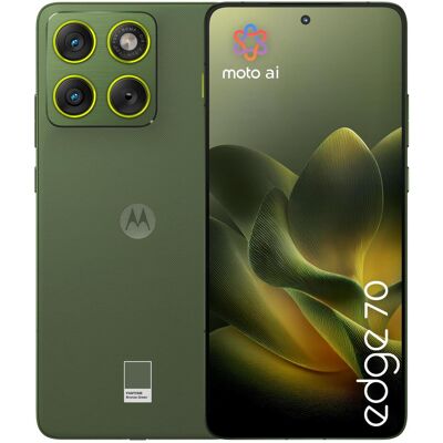 Motorola Edge 70 (256 GB, Green, Pantone Bronze Green, 6.70", Dual SIM, 5G), Smartphone, Grün Motorola Edge 70 (256 GB, Green, Pantone Bronze Green, 6.70", Dual SIM, 5G), Smartphone, Grün