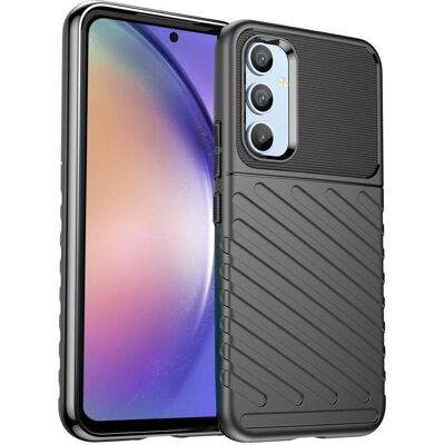Screenguard Samsung Galaxy A54 5G SpaceCase Impact-Resistant Hülle (Samsung Galaxy A54 5G), Smartphone Hülle, Schwarz Screenguard Samsung Galaxy A54 5G SpaceCase Impact-Resistant Hülle (Samsung Galaxy A54 5G), Smartphone Hülle, Schwarz