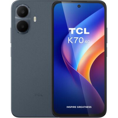 TCL K70 4G (128 GB, Grey, Space Gray, 6.80", Hybrid Dual SIM, 4G), Smartphone, Grau TCL K70 4G (128 GB, Grey, Space Gray, 6.80", Hybrid Dual SIM, 4G), Smartphone, Grau