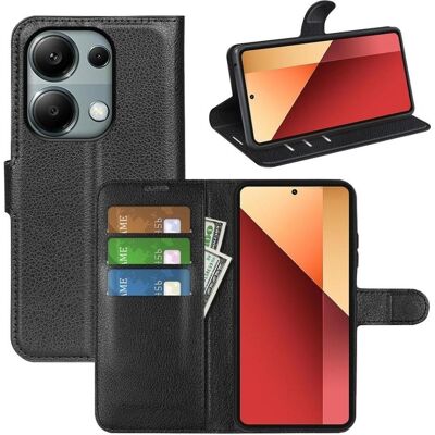 Screenguard Leather Guard (Xiaomi Redmi Note 13 Pro 4G), Smartphone Hülle, Schwarz Screenguard Leather Guard (Xiaomi Redmi Note 13 Pro 4G), Smartphone Hülle, Schwarz