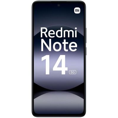 Xiaomi Redmi Note 14 5G (Double Sim - 6.67", 128 Go, 6 Go RAM) Noir (128 GB, Noir, 6.67", Dual SIM, 5G), Smartphone, Schwarz Xiaomi Redmi Note 14 5G (Double Sim - 6.67", 128 Go, 6 Go RAM) Noir (128 GB, Noir, 6.67", Dual SIM, 5G), Smartphone, Schwarz