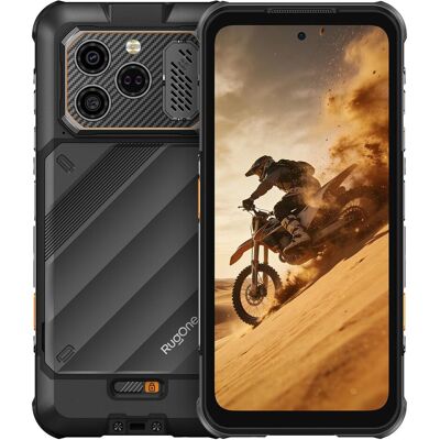 RugOne Xever 8 Outdoor Smartphone Rugged 4G eSim, IP68/IP69K (128 GB, 6.50", 4G), Smartphone, Schwarz RugOne Xever 8 Outdoor Smartphone Rugged 4G eSim, IP68/IP69K (128 GB, 6.50", 4G), Smartphone, Schwarz