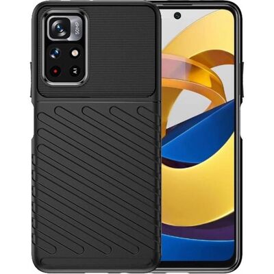 Screenguard Xiaomi Poco M4 Pro 5G SpaceCase Impact-Resistant Hülle (Xiaomi Poco M4 Pro), Smartphone Hülle, Schwarz Screenguard Xiaomi Poco M4 Pro 5G SpaceCase Impact-Resistant Hülle (Xiaomi Poco M4 Pro), Smartphone Hülle, Schwarz