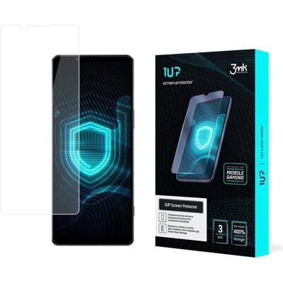 3MK Folia 1UP Sony Xperia 1 IV Folia Gaming 3 vnt. (3 Stk., Sony Xperia 1 IV), Smartphone Schutzfolie, Transparent 3MK Folia 1UP Sony Xperia 1 IV Folia Gaming 3 vnt. (3 Stk., Sony Xperia 1 IV), Smartphone Schutzfolie, Transparent