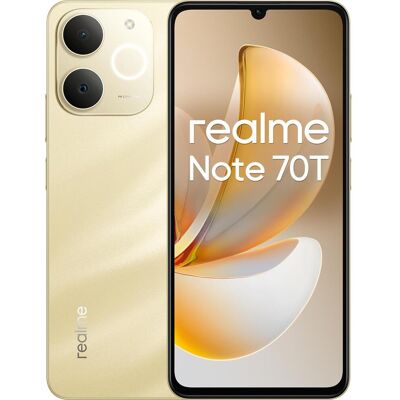 realme 70T (256 GB, Beach Gold, 6.74", Dual SIM, 4G), Smartphone, Gold realme 70T (256 GB, Beach Gold, 6.74", Dual SIM, 4G), Smartphone, Gold