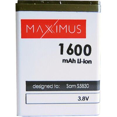 Maxximus Bateria Bateria SAMSUNG GALAXY ACE S5830, Smartphone Akku Maxximus Bateria Bateria SAMSUNG GALAXY ACE S5830, Smartphone Akku