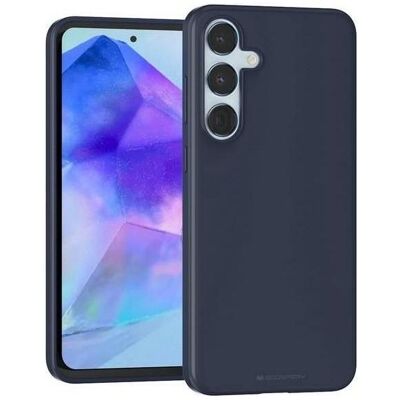 Mercury Soft Sam A55 A556 niebieski/midnight blue (Samsung Galaxy A55), Smartphone Hülle, Blau Mercury Soft Sam A55 A556 niebieski/midnight blue (Samsung Galaxy A55), Smartphone Hülle, Blau