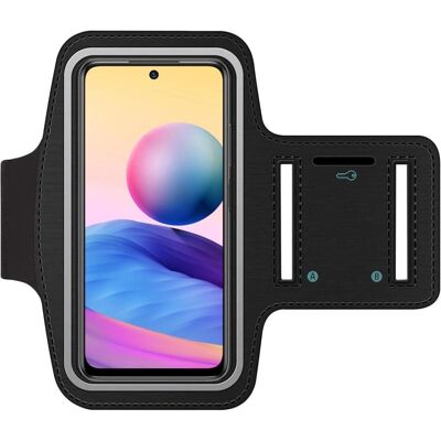SmartFitness Xiaomi Redmi Note 10 5G Handy Sport Armband, Smartphone Sportarmband, Schwarz SmartFitness Xiaomi Redmi Note 10 5G Handy Sport Armband, Smartphone Sportarmband, Schwarz