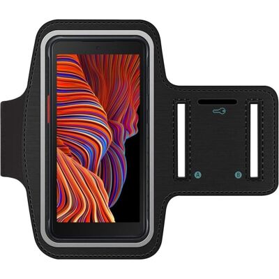 SmartFitness Samsung Galaxy XCover 5 Handy Sport Armband, Smartphone Sportarmband, Schwarz SmartFitness Samsung Galaxy XCover 5 Handy Sport Armband, Smartphone Sportarmband, Schwarz