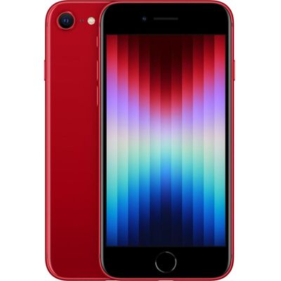 Apple iPhone SE (3rd Gen) (64 GB, (PRODUCT)RED, 4.70", SIM + eSIM, 5G), Smartphone, Rot Apple iPhone SE (3rd Gen) (64 GB, (PRODUCT)RED, 4.70", SIM + eSIM, 5G), Smartphone, Rot