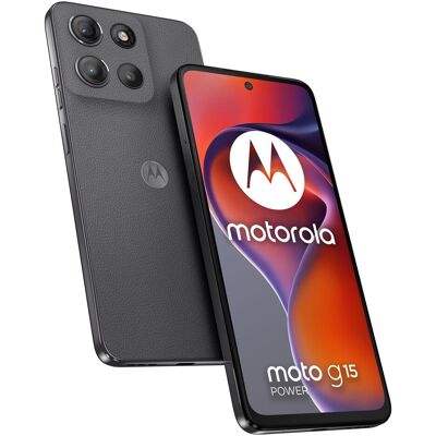 Motorola Moto G15 Power (256 GB, Grey, 6.72", Dual SIM, 4G), Smartphone, Grau Motorola Moto G15 Power (256 GB, Grey, 6.72", Dual SIM, 4G), Smartphone, Grau