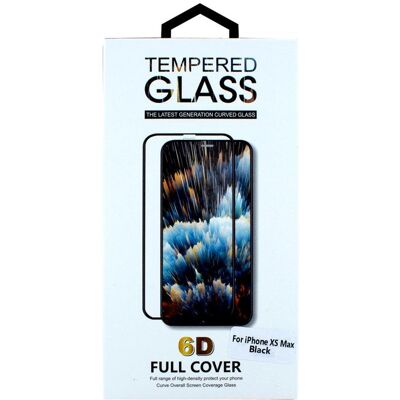 cyoo Displayschutzglas Schwarz 6D -IPhone XS Max, Weiteres Smartphone Zubehör, Schwarz cyoo Displayschutzglas Schwarz 6D -IPhone XS Max, Weiteres Smartphone Zubehör, Schwarz