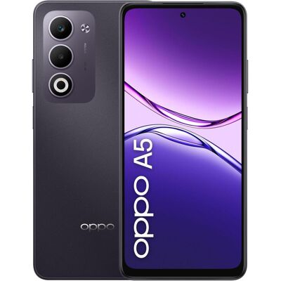 Oppo A5 (128 GB, Dark Purple, 6.67", Dual SIM, 4G), Smartphone, Violett Oppo A5 (128 GB, Dark Purple, 6.67", Dual SIM, 4G), Smartphone, Violett