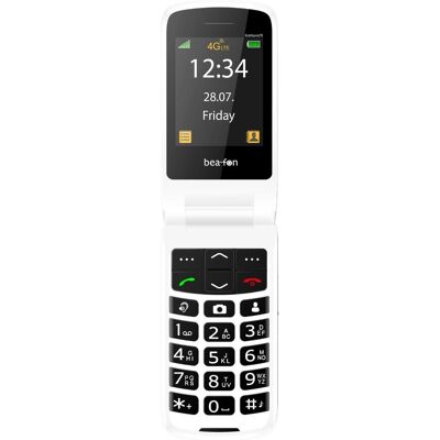 Bea-Fon SL605Pro LTE schwarz-weiss (2.40", 1.30 Mpx), Tastenhandy, Weiss, Schwarz Bea-Fon SL605Pro LTE schwarz-weiss (2.40", 1.30 Mpx), Tastenhandy, Weiss, Schwarz