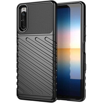 Screenguard Sony Xperia 10 III SpaceCase Impact-Resistant Hülle (Sony Xperia 10 III), Smartphone Hülle, Schwarz Screenguard Sony Xperia 10 III SpaceCase Impact-Resistant Hülle (Sony Xperia 10 III), Smartphone Hülle, Schwarz