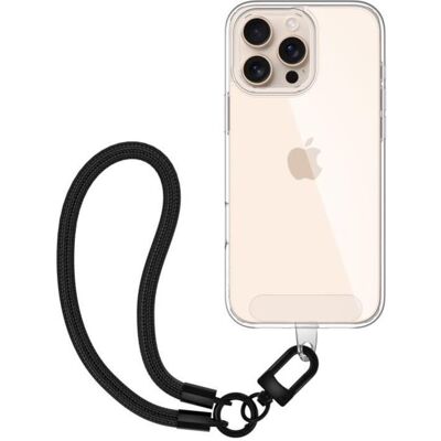 Tech-Protect C3s Rope Wrist Strap Black/Black, Weiteres Smartphone Zubehör, Schwarz Tech-Protect C3s Rope Wrist Strap Black/Black, Weiteres Smartphone Zubehör, Schwarz