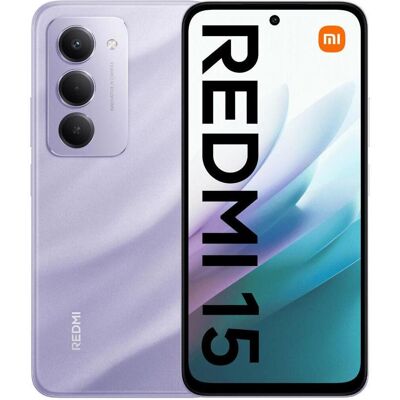 Xiaomi Redmi 15 4G (128 GB, Sandy Purple, 6.90", Hybrid Dual SIM, 4G), Smartphone, Violett Xiaomi Redmi 15 4G (128 GB, Sandy Purple, 6.90", Hybrid Dual SIM, 4G), Smartphone, Violett