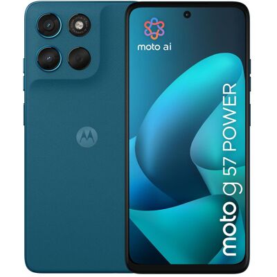 Motorola Moto G57 Power (256 GB, PANTONE Corsair, 6.72", Dual SIM, 5G), Smartphone, Blau Motorola Moto G57 Power (256 GB, PANTONE Corsair, 6.72", Dual SIM, 5G), Smartphone, Blau