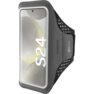 Mobiparts Comfort Fit Sport Armband Samsung Galaxy S24 Black, Smartphone Sportarmband, Schwarz Mobiparts Comfort Fit Sport Armband Samsung Galaxy S24 Black, Smartphone Sportarmband, Schwarz