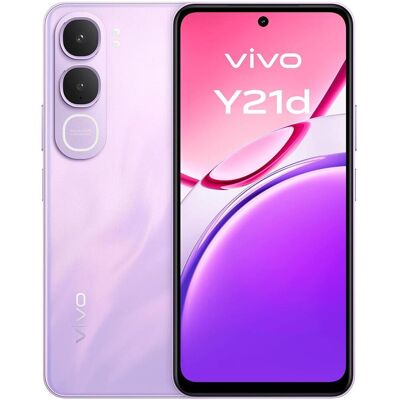 Vivo Y21d/4GB/128GB/Lavender Purple (128 GB, Lavender Purple, 6.68"), Smartphone, Violett Vivo Y21d/4GB/128GB/Lavender Purple (128 GB, Lavender Purple, 6.68"), Smartphone, Violett