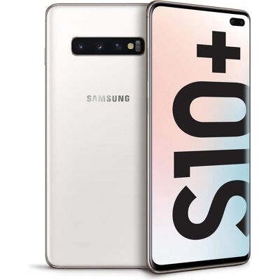 Samsung Galaxy S10+ (512 GB, Ceramic White, 6.40", Hybrid Dual SIM, 4G), Smartphone, Weiss Samsung Galaxy S10+ (512 GB, Ceramic White, 6.40", Hybrid Dual SIM, 4G), Smartphone, Weiss