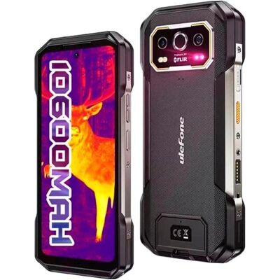 Ulefone Armor 27T Pro (256 GB, Black, 6.78", Hybrid Dual SIM, 5G), Smartphone, Schwarz Ulefone Armor 27T Pro (256 GB, Black, 6.78", Hybrid Dual SIM, 5G), Smartphone, Schwarz