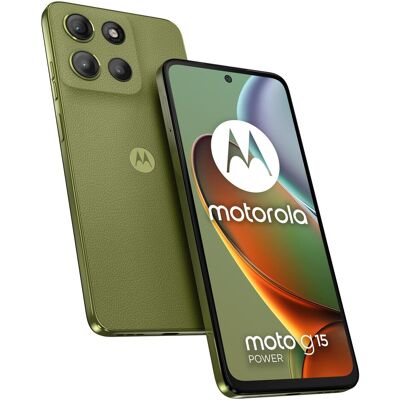 Motorola Moto G15 Power (256 GB, Green, 6.72", Dual SIM, 4G), Smartphone, Grün Motorola Moto G15 Power (256 GB, Green, 6.72", Dual SIM, 4G), Smartphone, Grün