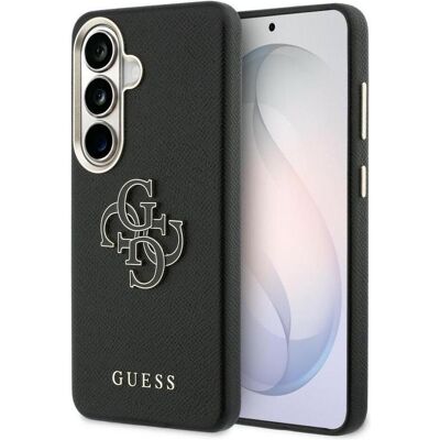 Guess - Grained Big 4G Metal Logo (GUHCS26M5PS4RGGK) - Samsung Galaxy S26 Plus - Black (Samsung Galaxy S26), Smartphone Hülle, Schwarz Guess - Grained Big 4G Metal Logo (GUHCS26M5PS4RGGK) - Samsung Galaxy S26 Plus - Black (Samsung Galaxy S26), Smartphone Hülle, Schwarz
