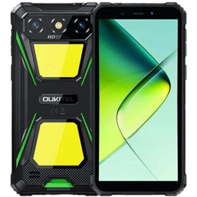 Oukitel Smartphone G5 6 4/128GB 6300mAh Grün (128 GB, Grün, Schwarz, 6", Dual SIM, 4G), Smartphone, Schwarz, Grün Oukitel Smartphone G5 6 4/128GB 6300mAh Grün (128 GB, Grün, Schwarz, 6", Dual SIM, 4G), Smartphone, Schwarz, Grün