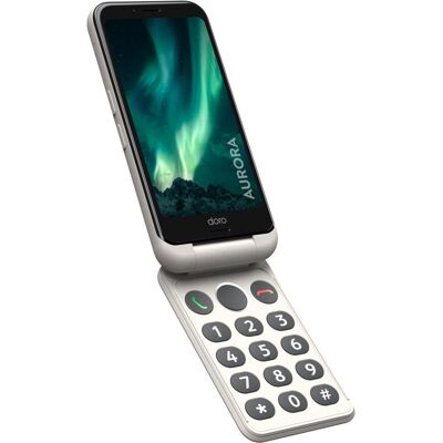 Doro Aurora A20 (13 Mpx), Tastenhandy, Weiss, Schwarz Doro Aurora A20 (13 Mpx), Tastenhandy, Weiss, Schwarz